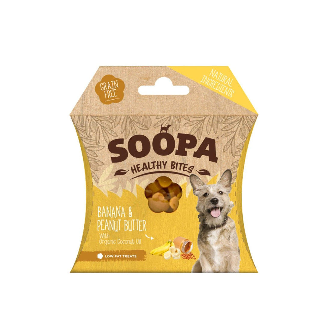 SOOPA Healthy Bites Banana & Peanut Butter – Banane et beurre de cacahuète (50g)